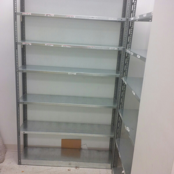 heavy duty steel shelving