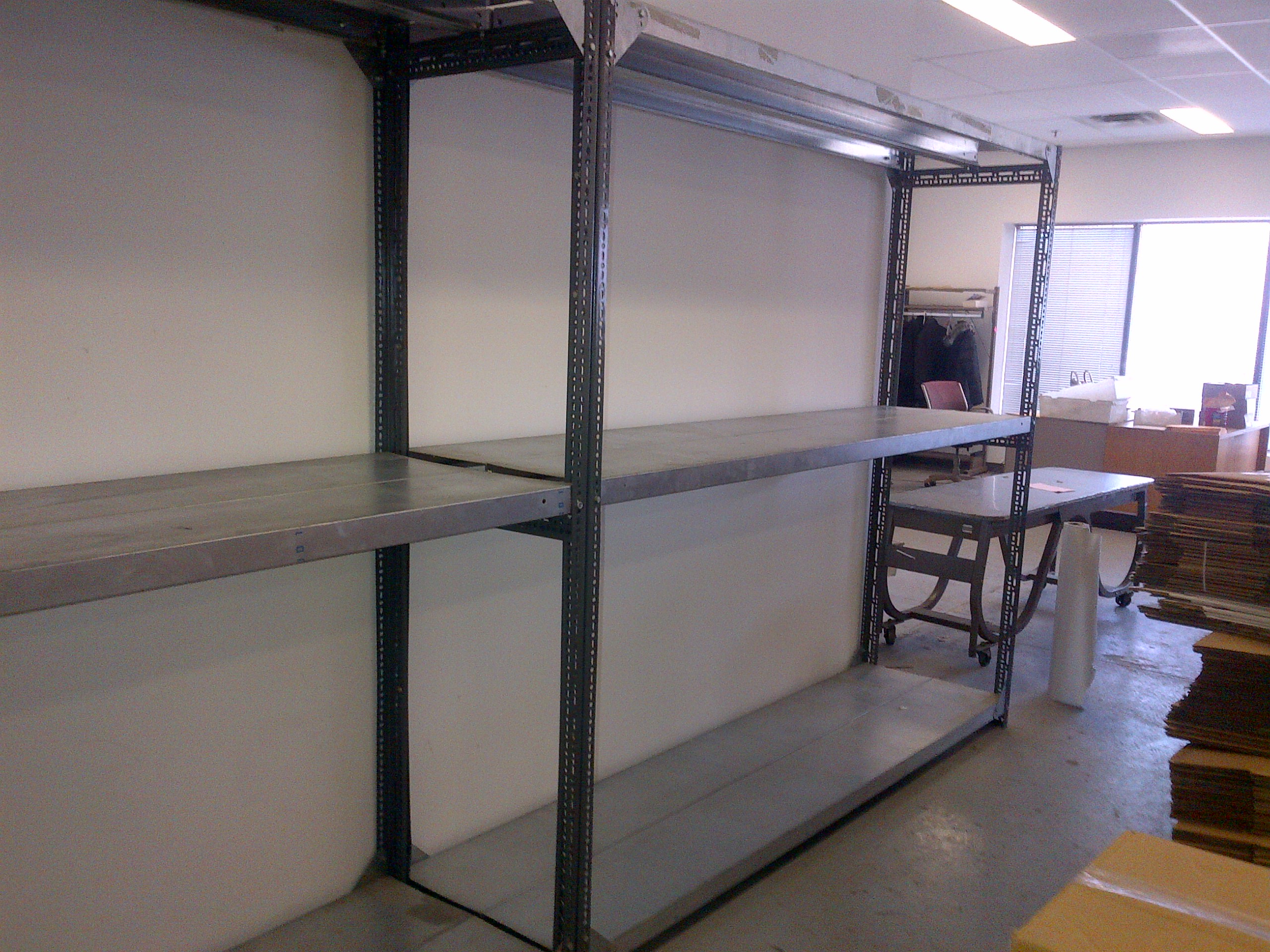 Long Span Shelving